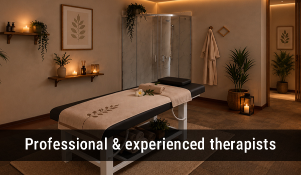  Professional & experienced therapists